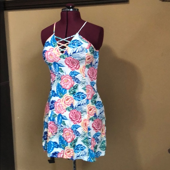 H&M Floral Mini Dress - Picture 2 of 6